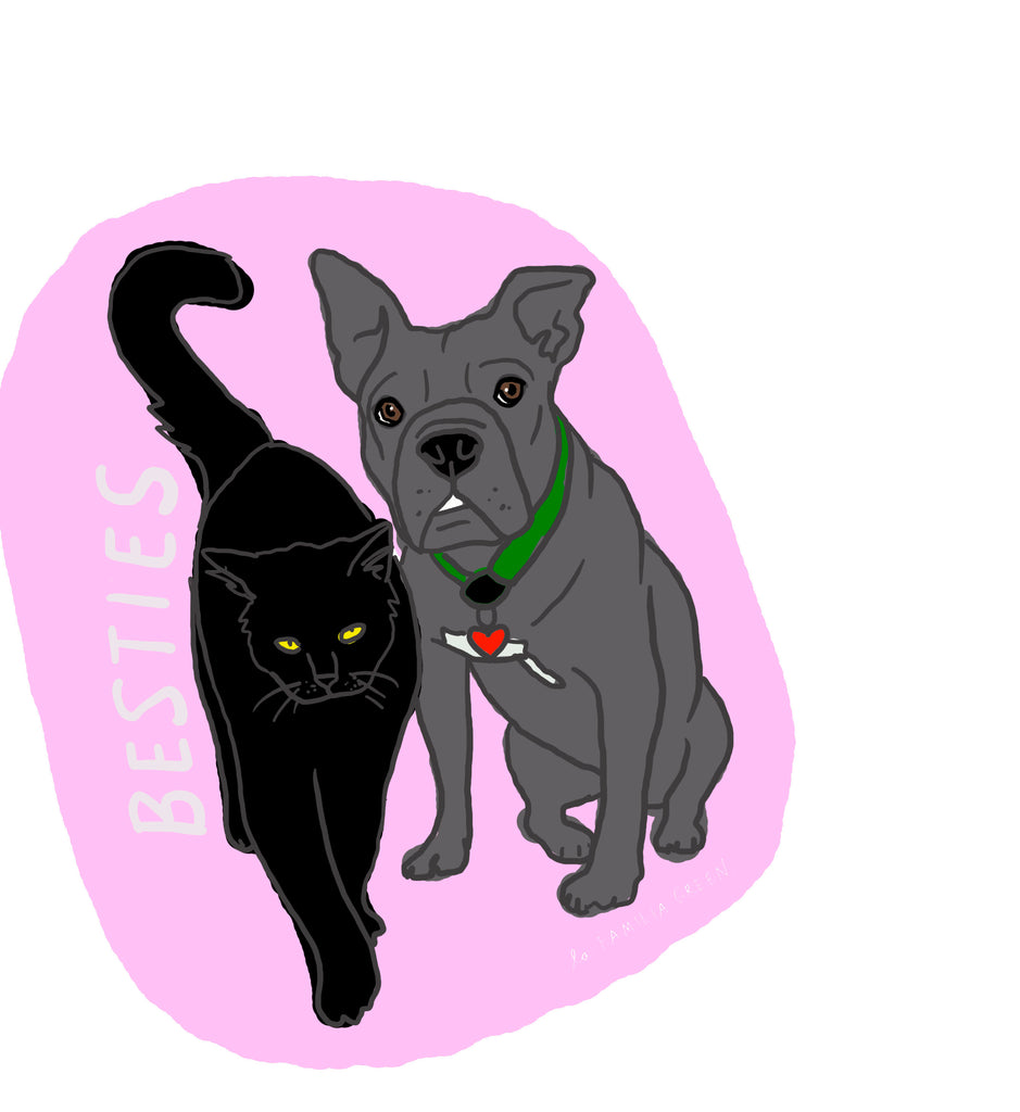 Besties Sticker