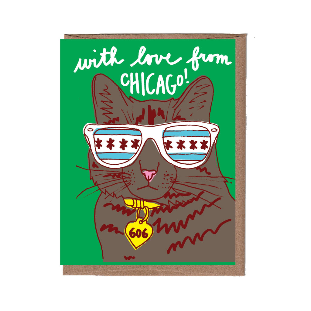 City Cool Cat Card