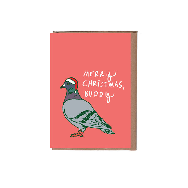 Christmas Pigeon Mini Note