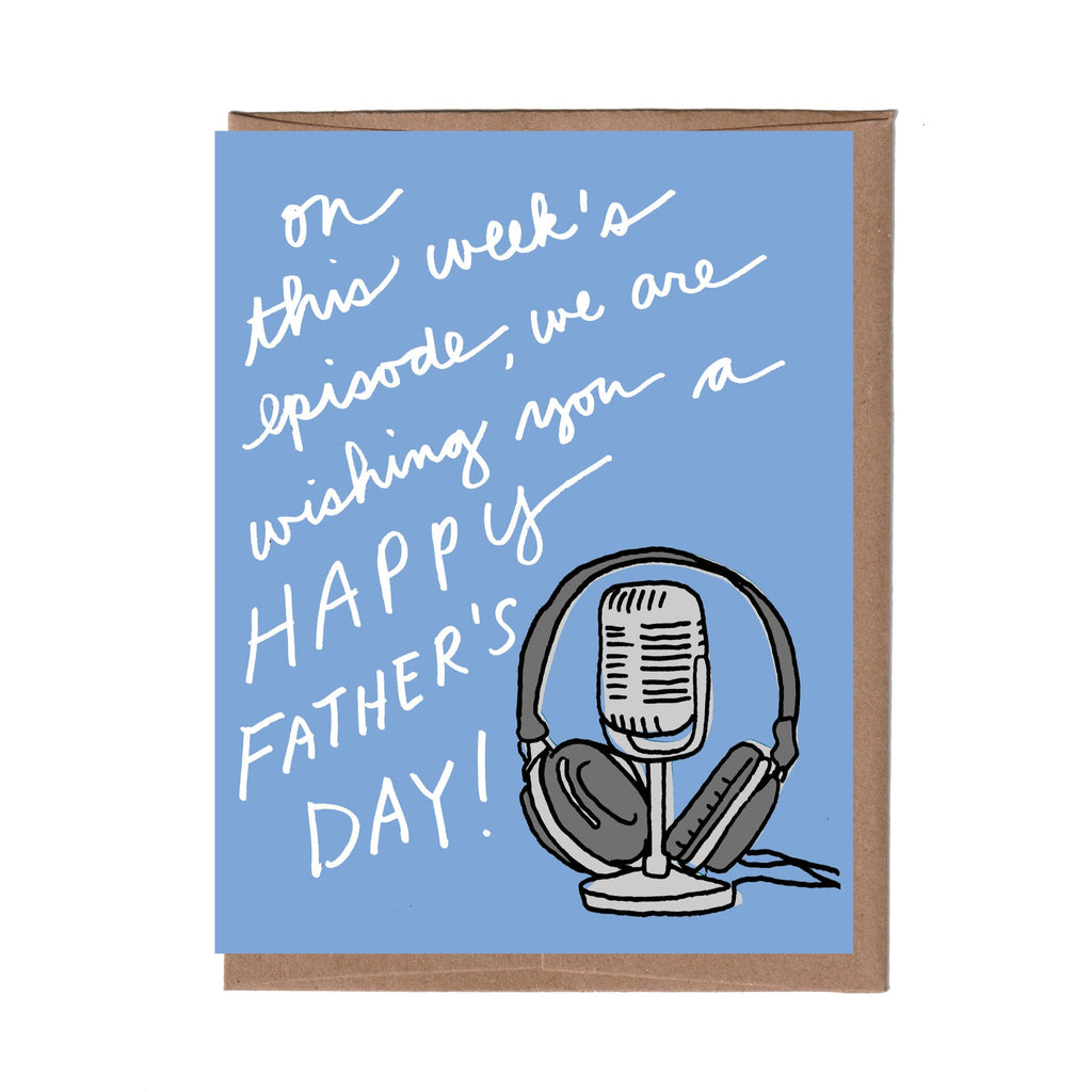 Podcast Father's Day Card