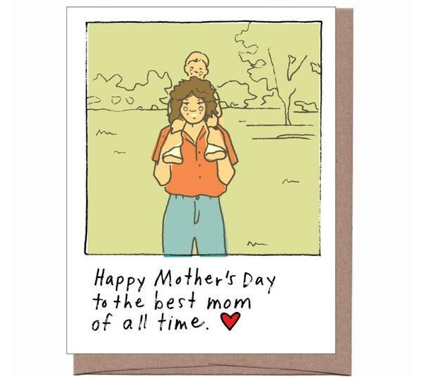 Best Mom Mother's Day Card
