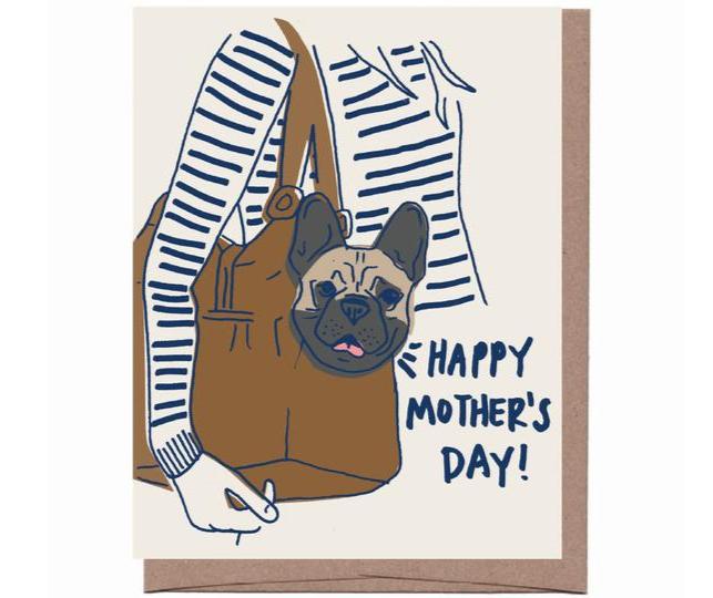 Purse Dog Mother's Day Card