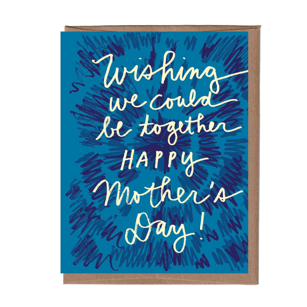 Tie Dye Mother's Day Card