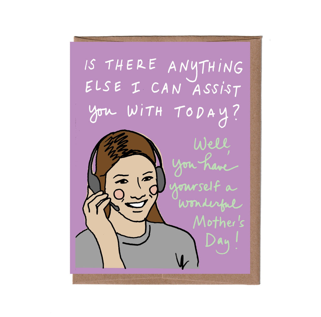 Customer Service Mother's Day Card
