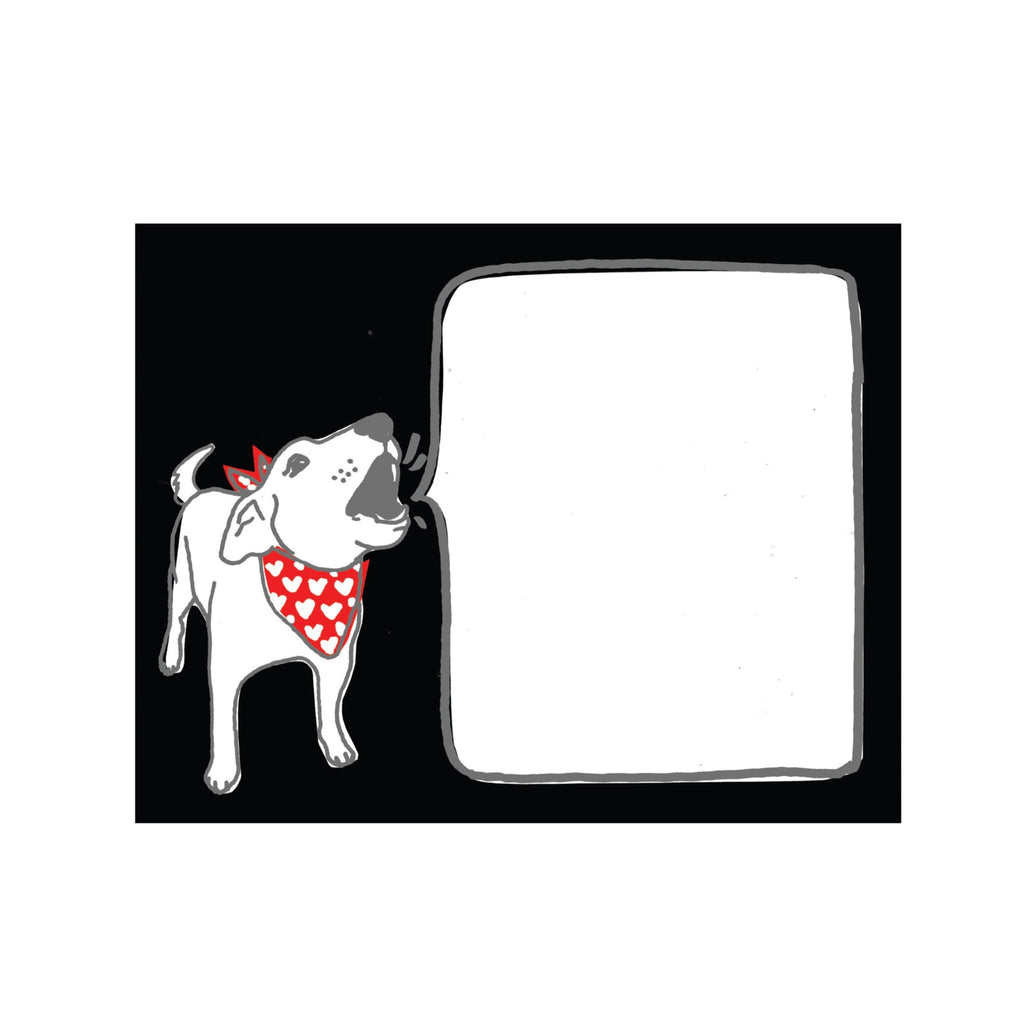Barking Dog Postcard 6pack