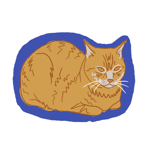 Loaf Cat Sticker
