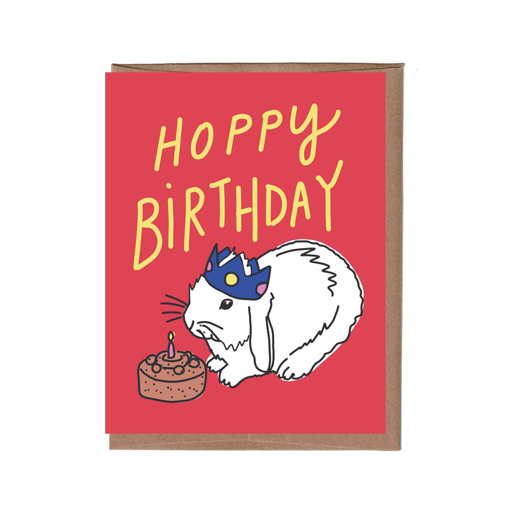 Bunny Birthday Card