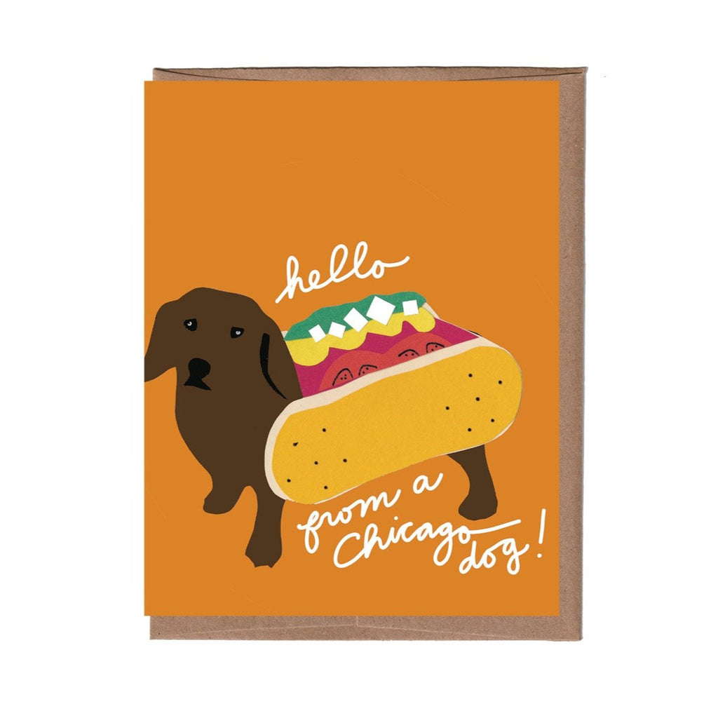 Chicago Dog Card