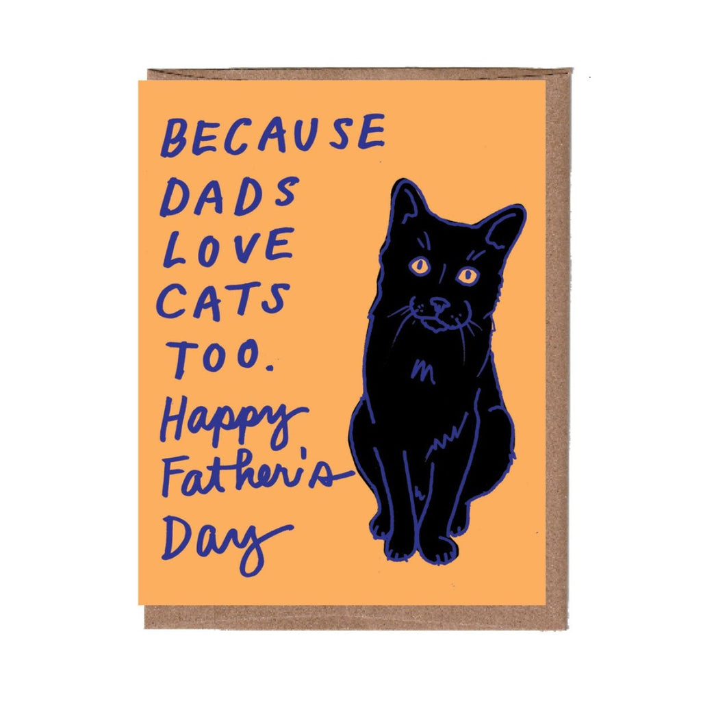 Cat Love Father's Day Card