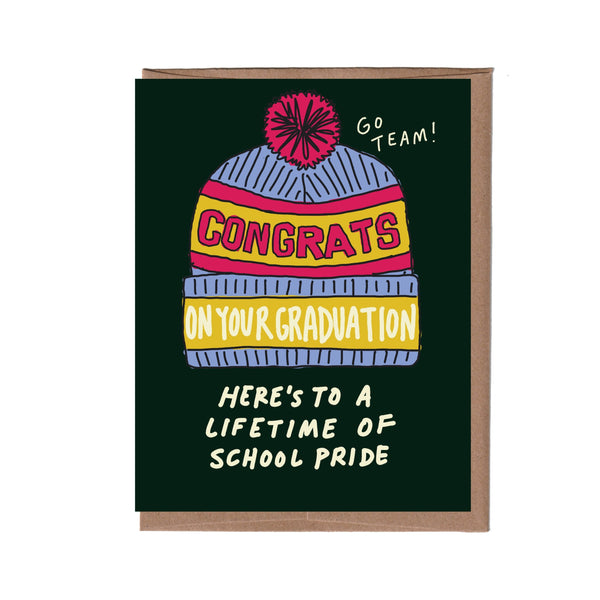 School Pride Graduation Card