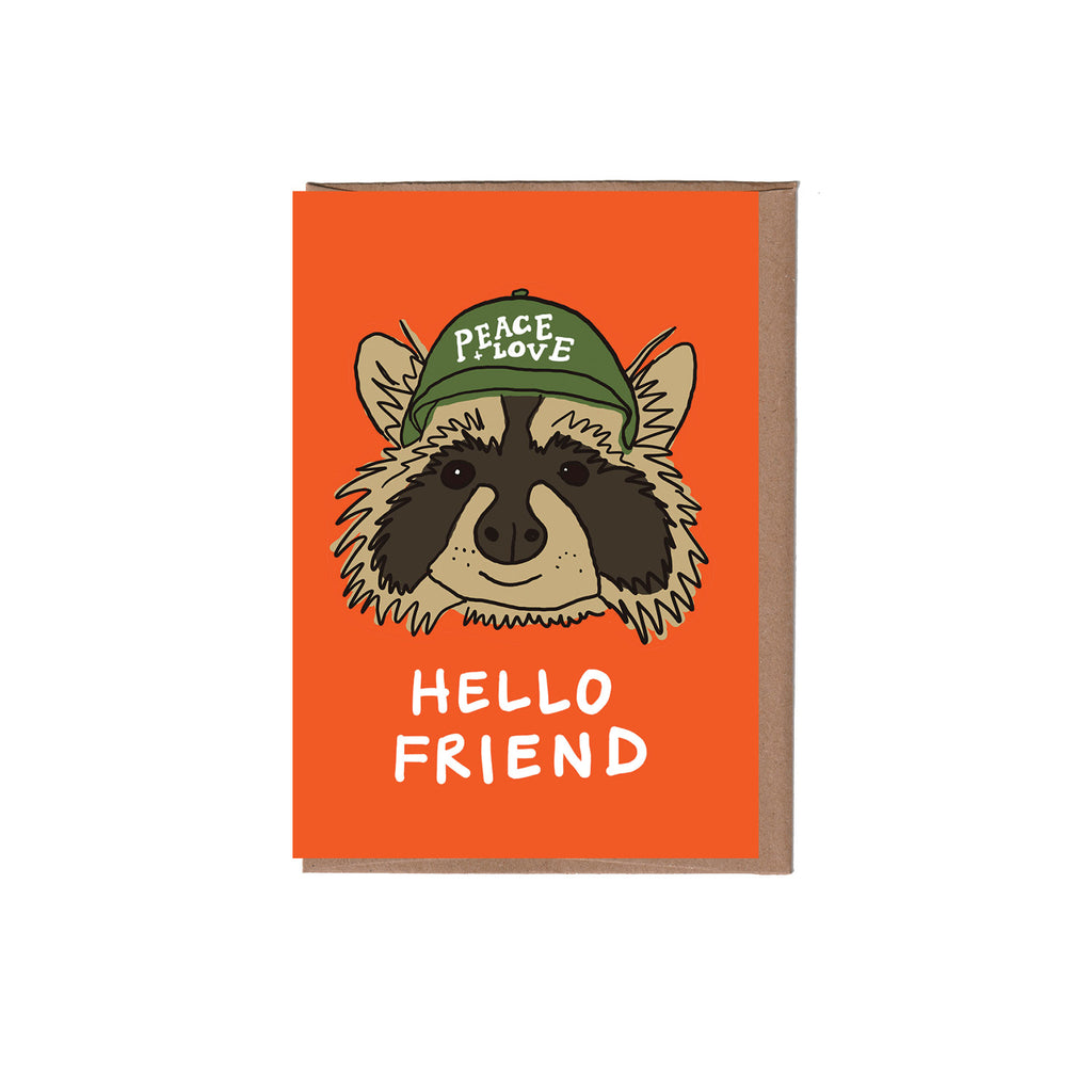 Raccoon Mini Note