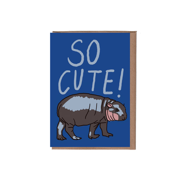 Pygmy Hippo Mini Note