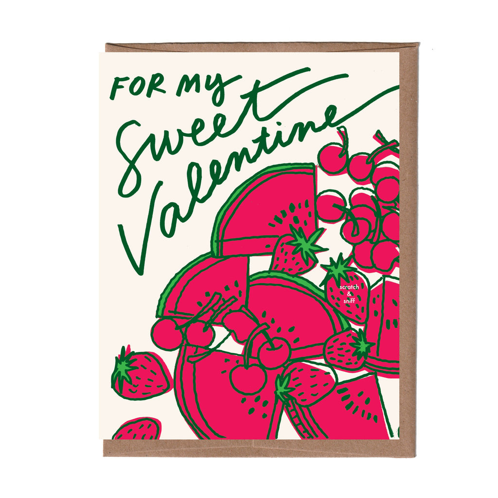 Sweetest Scratch & Sniff Valentine Card