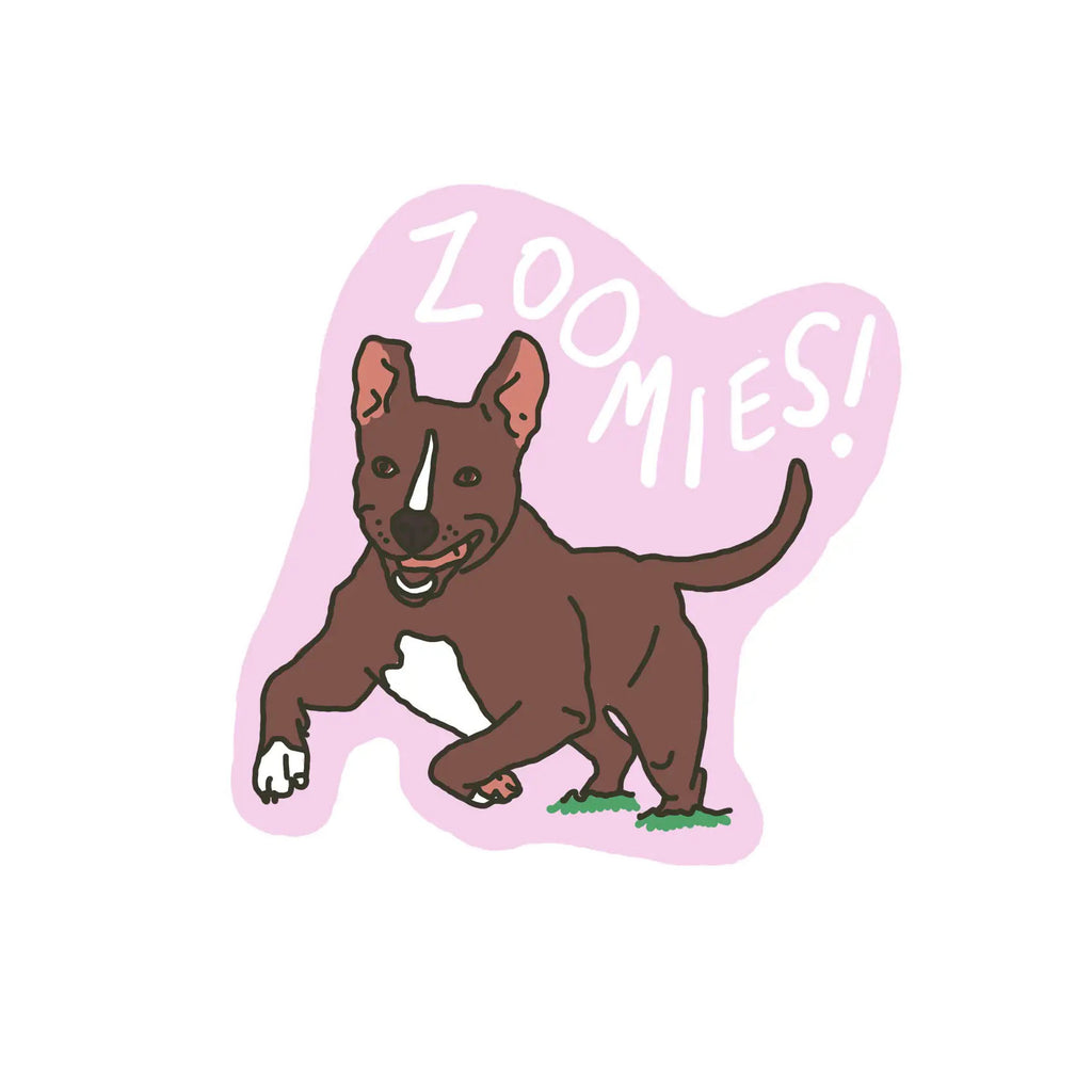 Zoomies Sticker