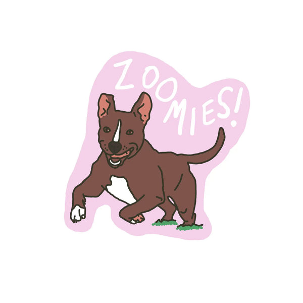 Zoomies Sticker