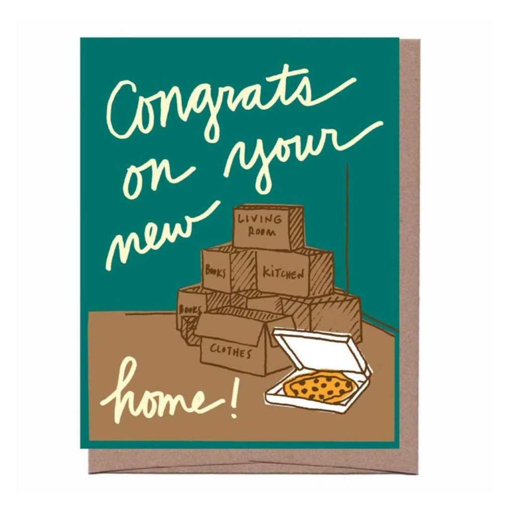 Boxes and Pizza Card