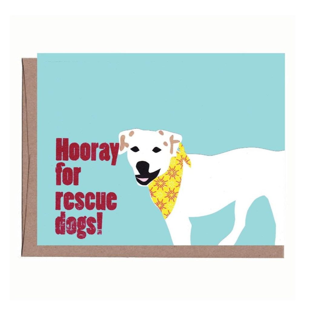 Rescue Dog Card