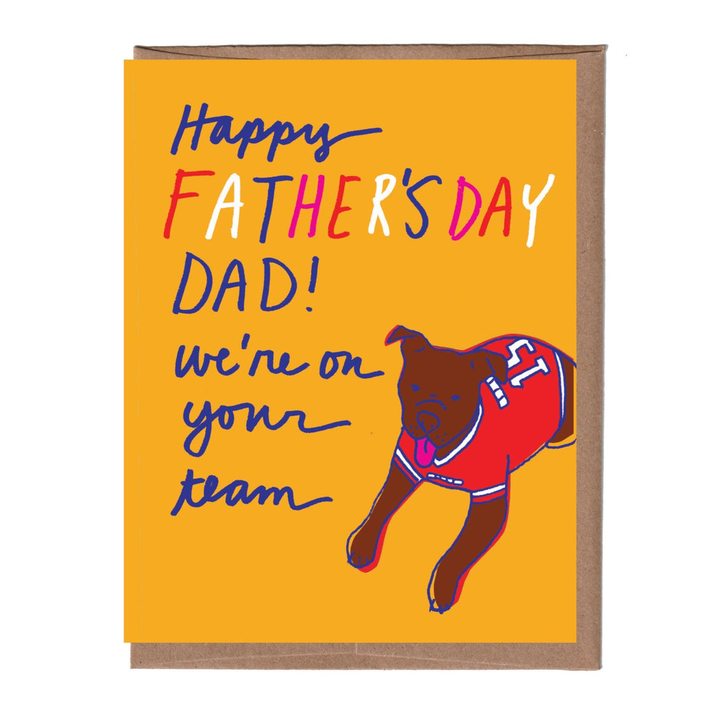 Dog Jersey Father's Day Card – La Familia Green
