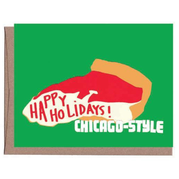 Chicago Deep Dish Holiday Card