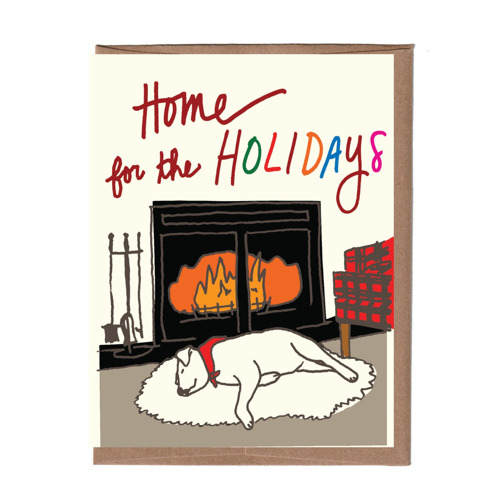 Stay Home Holiday Card