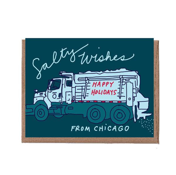Salt Truck Chicago Holiday Card