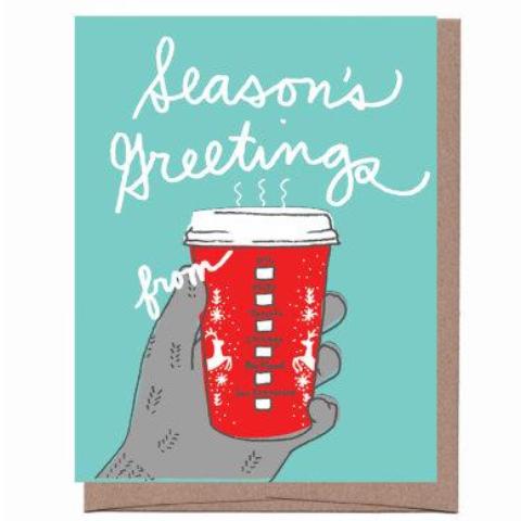 City Holiday Cup Card