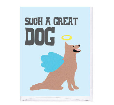 Angel Dog Card