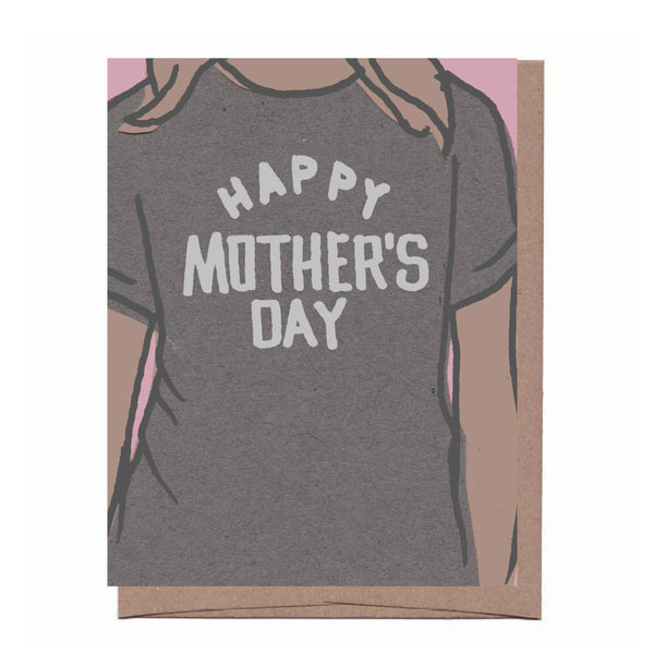 Text Tee Mother's Day Card