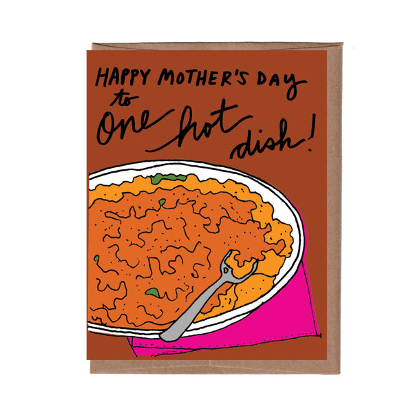 Hot Dish Mother's Day Card