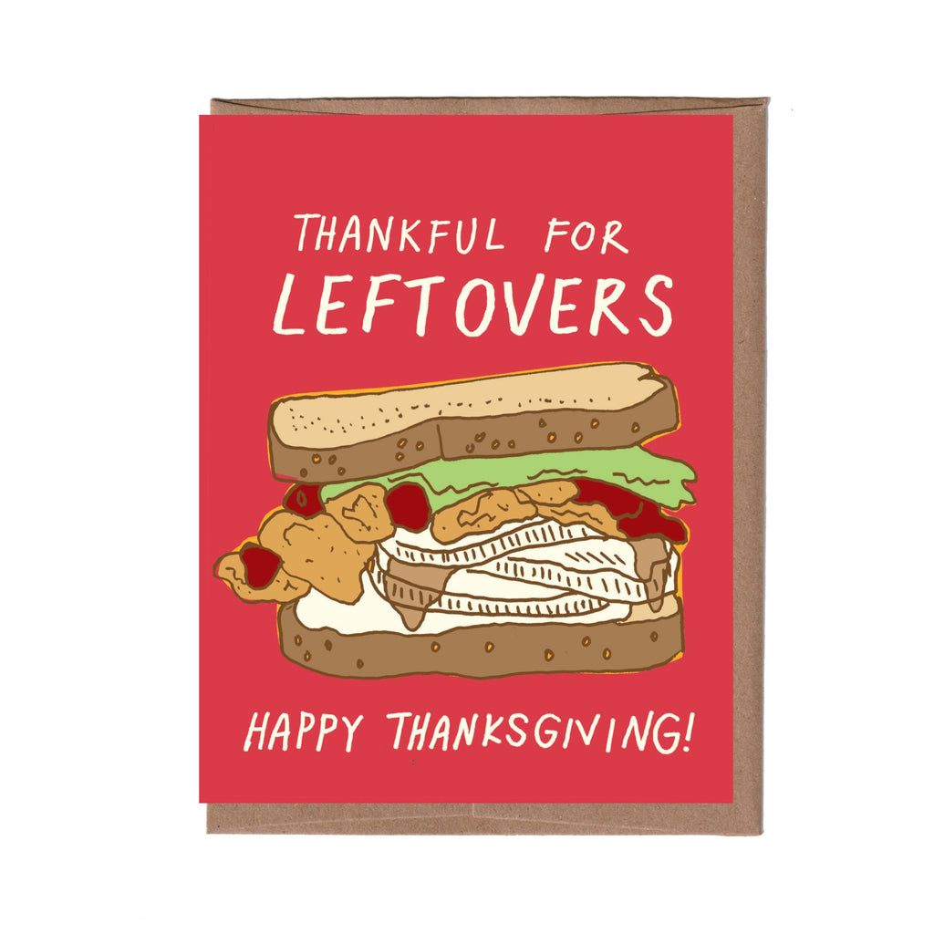 Leftovers Thanksgiving Card