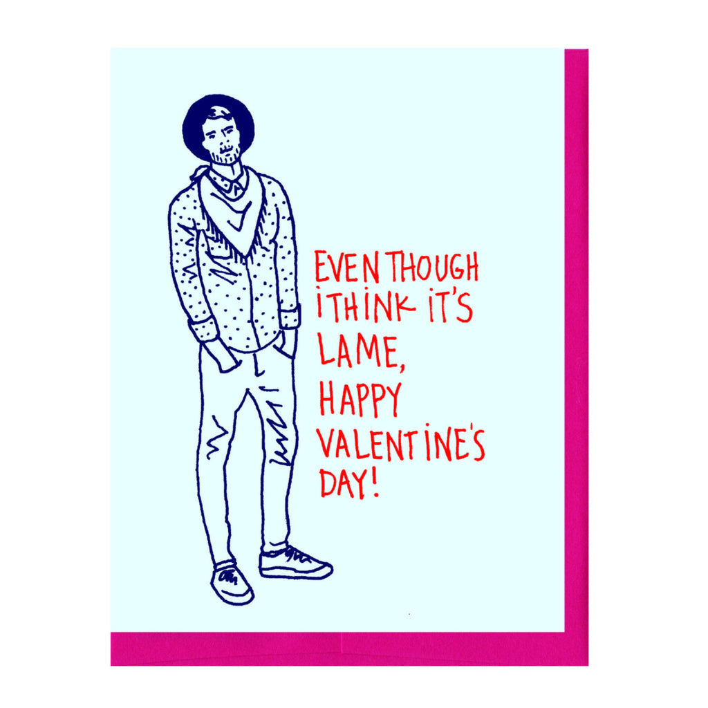 Hipster Valentine's Card